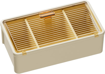 Wall Mount Tissue Box Holder/Storage Rack Adhesive for Bathroom Kitchen Multipurpose Paper Towel Dispenser