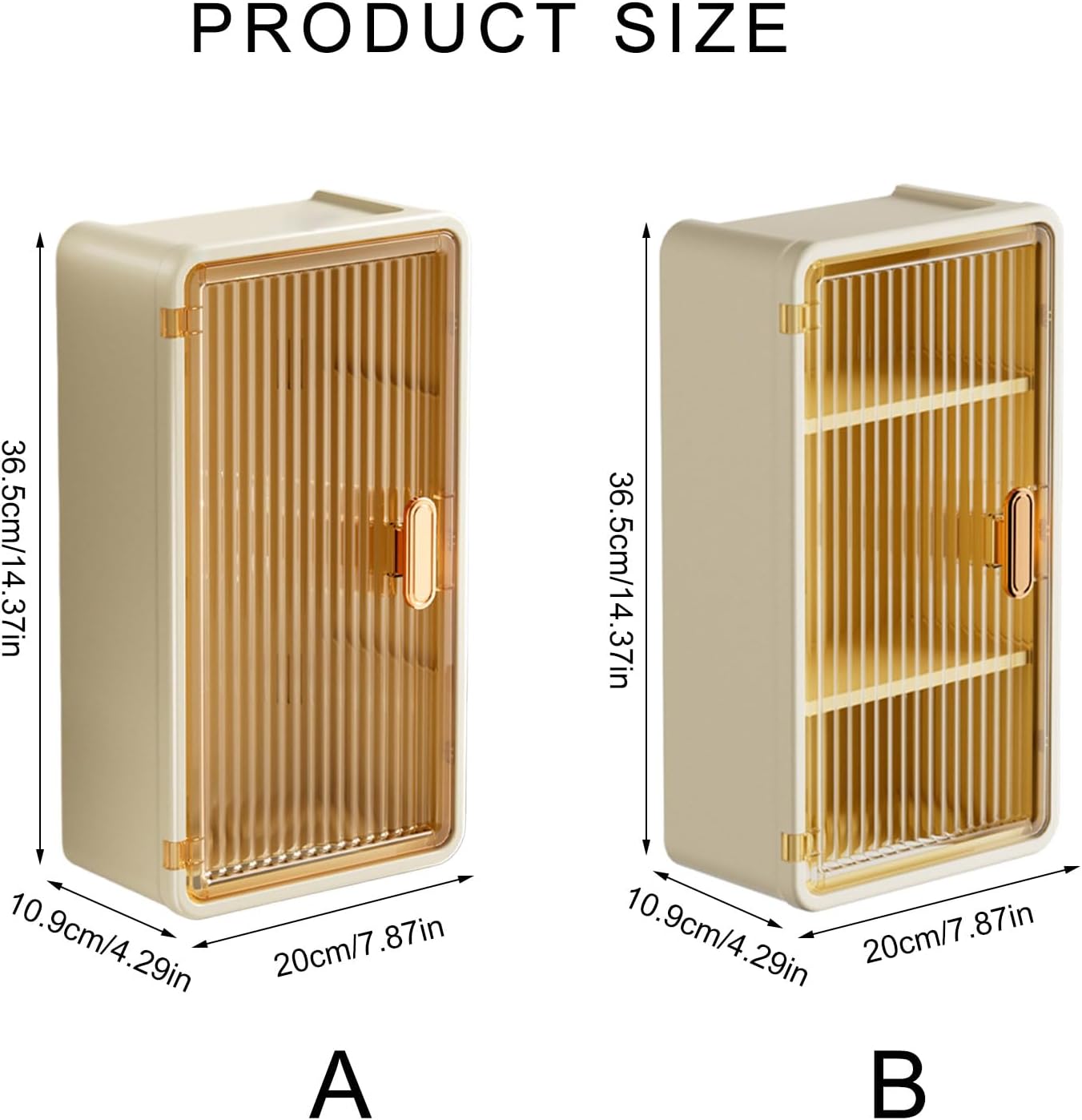 Wall Mount Tissue Box Holder/Storage Rack Adhesive for Bathroom Kitchen Multipurpose Paper Towel Dispenser